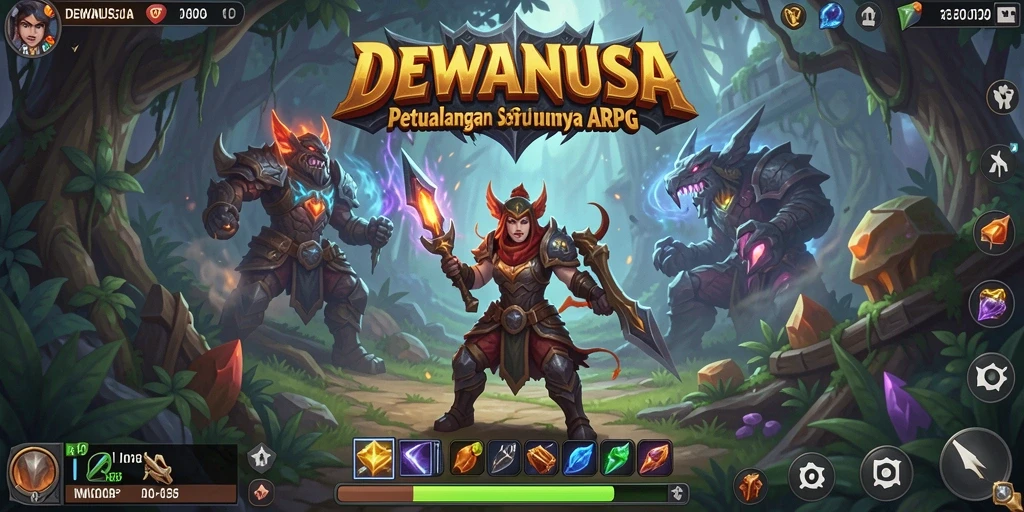 Tampilan gameplay mendebarkan saat beraksi di DEWANUSA.