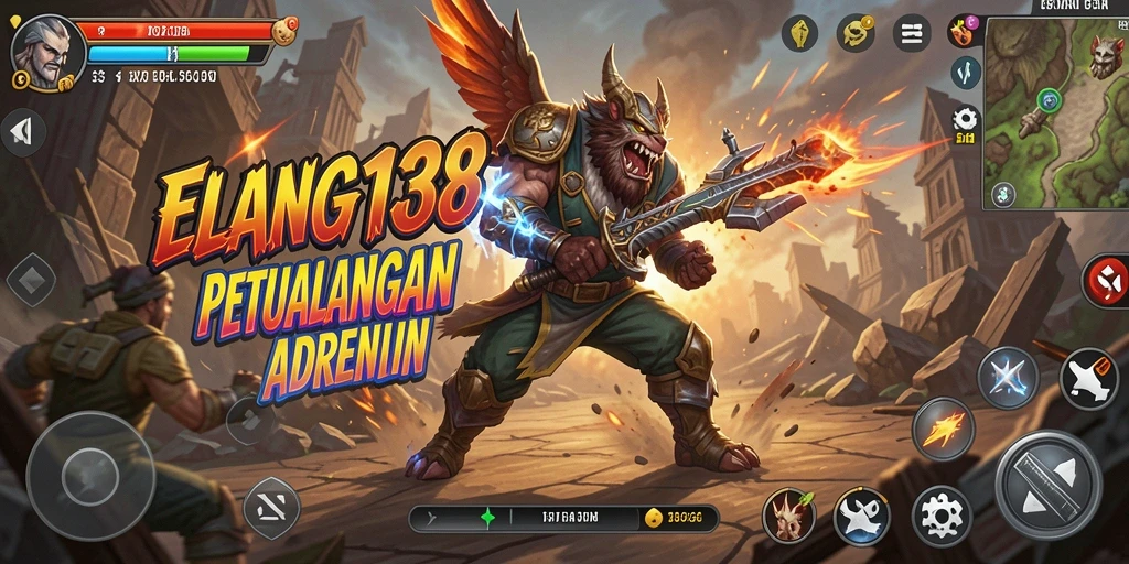 Tampilan gameplay <strong>ELANG138</strong> yang penuh aksi dan petualangan seru.