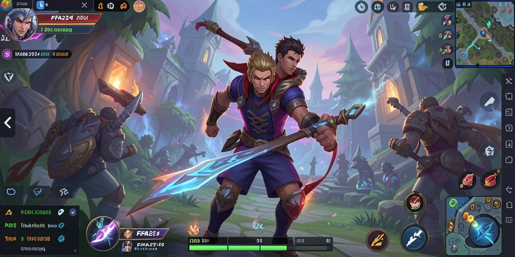 Tampilan gameplay <strong>FIFA234</strong> yang menarik dengan grafis menawan.