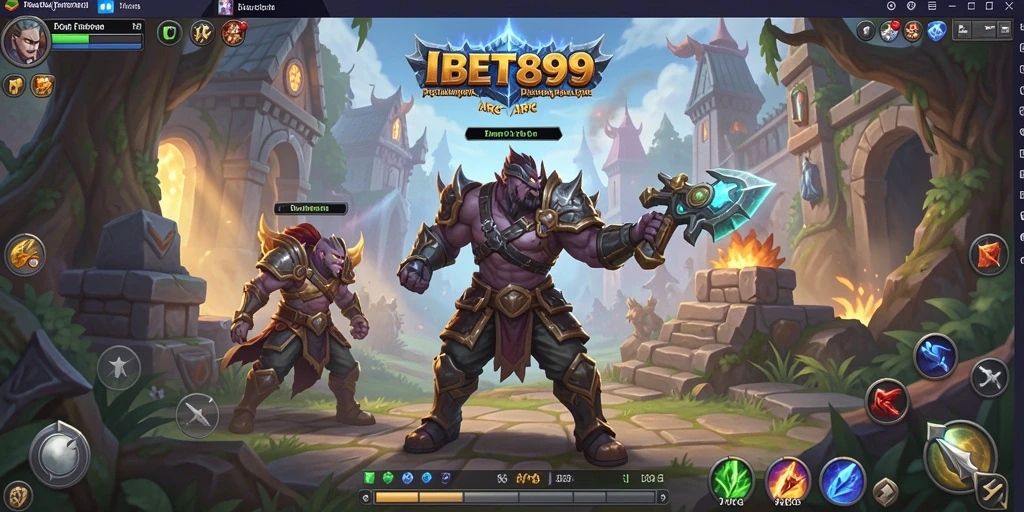Tampilan gameplay ARPG dalam IBET899 dengan aksi yang mendebarkan.