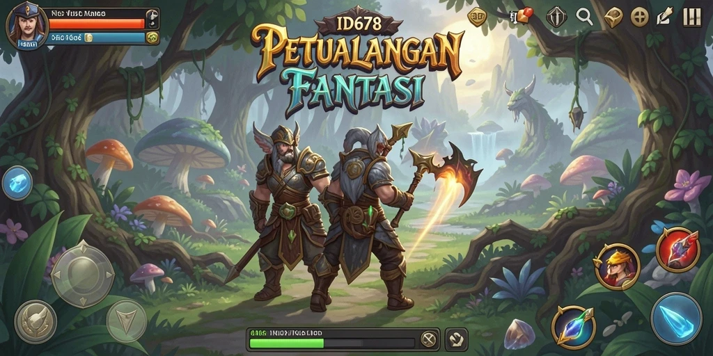 Tangkapan layar menampilkan aksi pertarungan sengit dalam game RPG.