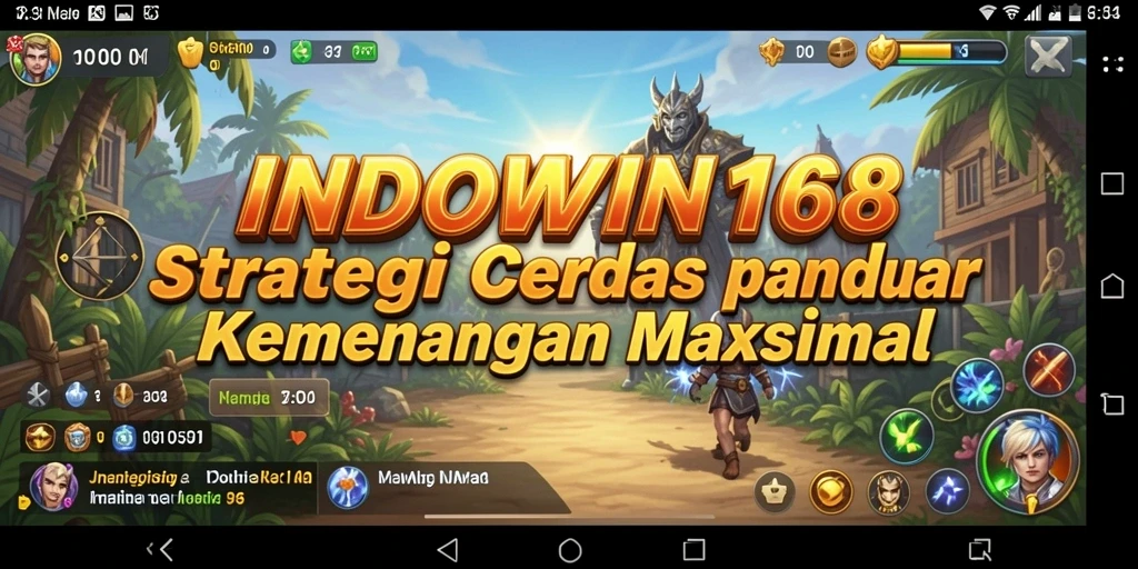 Tampilan gameplay INDOWIN168 yang seru dan menantang dalam strategi.