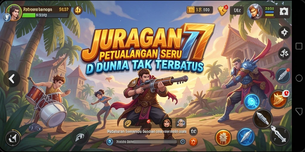 Tangkapan layar gameplay JURAGAN77 menampilkan petualangan seru yang menantang.