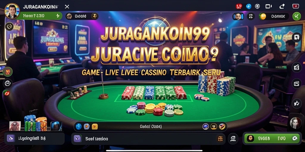 Gameplay seru JURAGANKOIN99 di Live Casino.