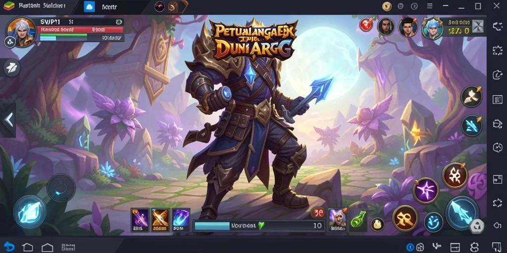 Gameplay ARPG yang mendebarkan, tantangan seru menunggu.